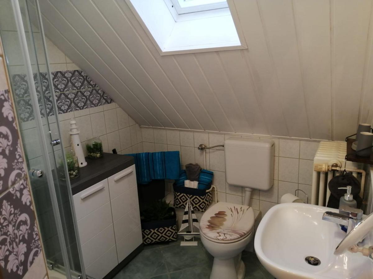 Ferienwohnung Altes Steinlager Oderberg Bagian luar foto