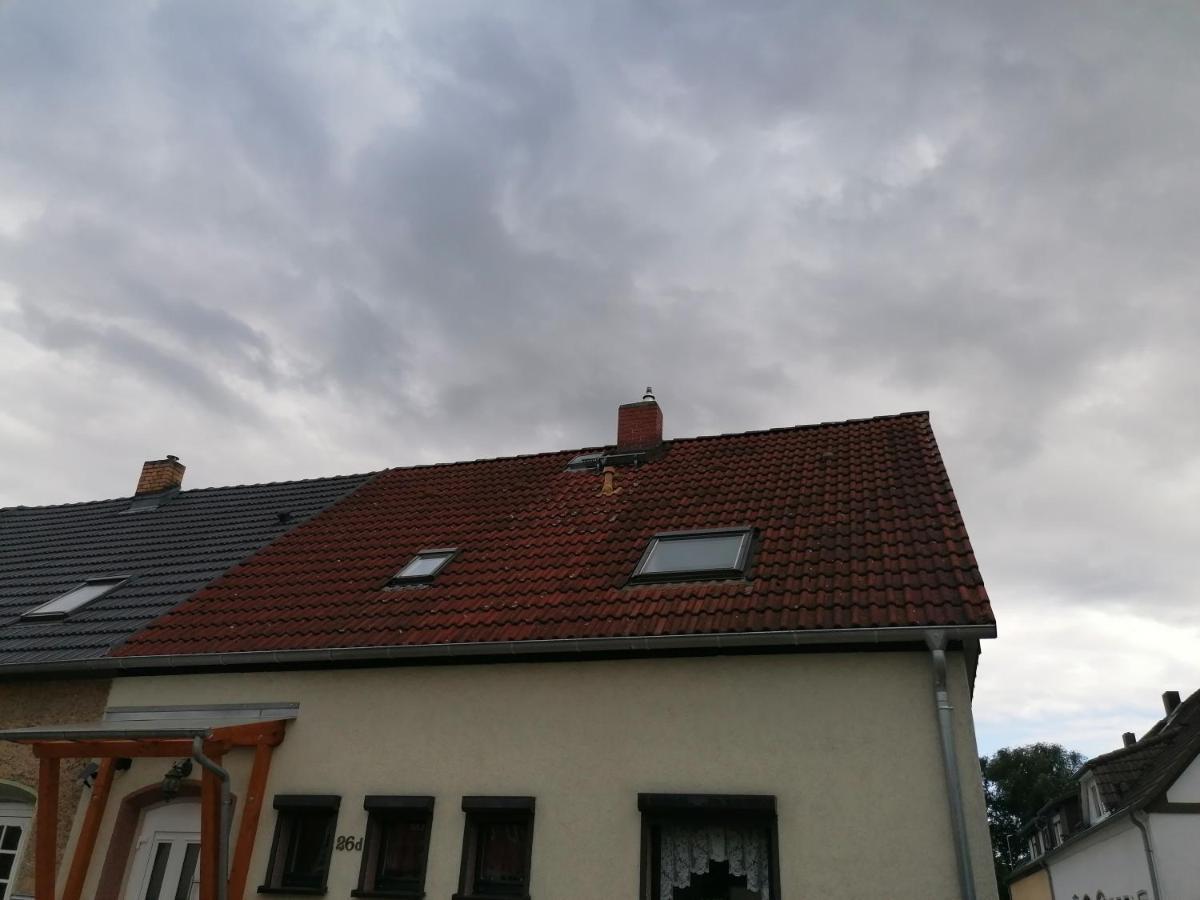 Ferienwohnung Altes Steinlager Oderberg Bagian luar foto