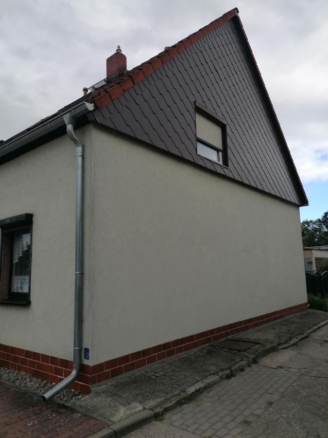 Ferienwohnung Altes Steinlager Oderberg Bagian luar foto