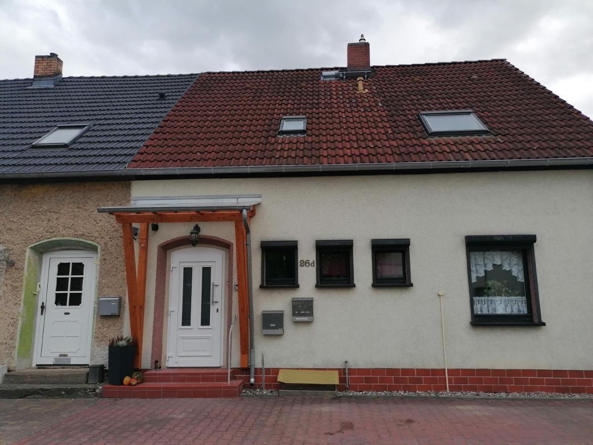 Ferienwohnung Altes Steinlager Oderberg Bagian luar foto